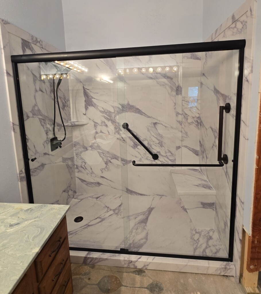 After - Tub To Shower Conversion, Hilltop Dr, Placerville, CA 95667