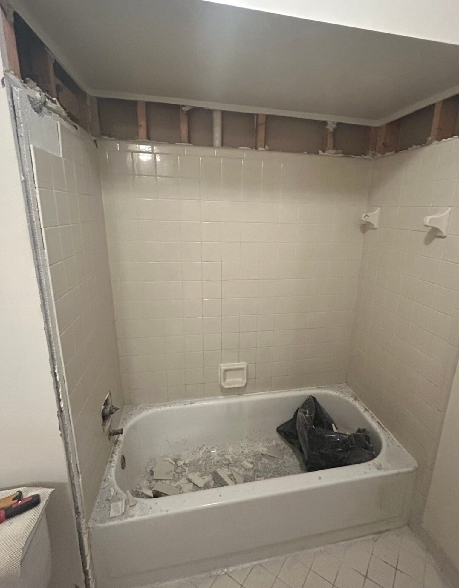 Before Bath Remodel