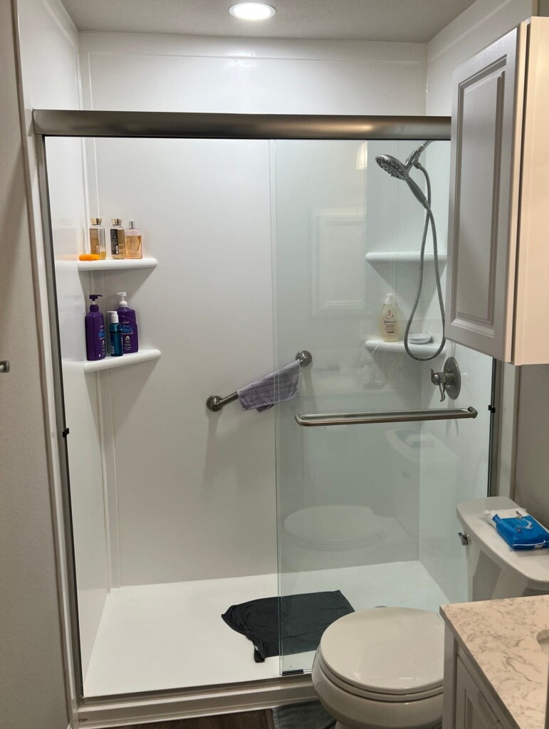 Before - Shower Remodel, Bainbridge Ln, Forney, TX 75126