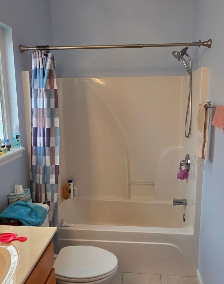 Before Bath Remodel