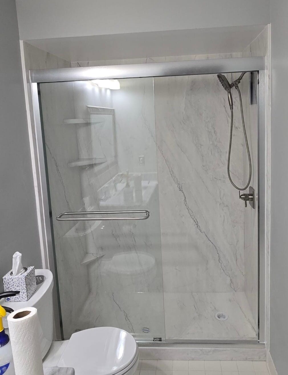 Tub To Shower Conversion, Marcello Ln, Macomb Twp, MI 48042