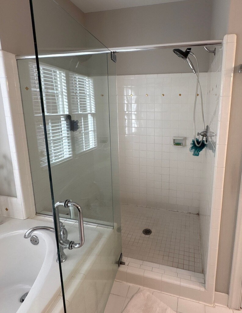 Before - Shower Remodel, Glenmore Road, Cary, NC 27519