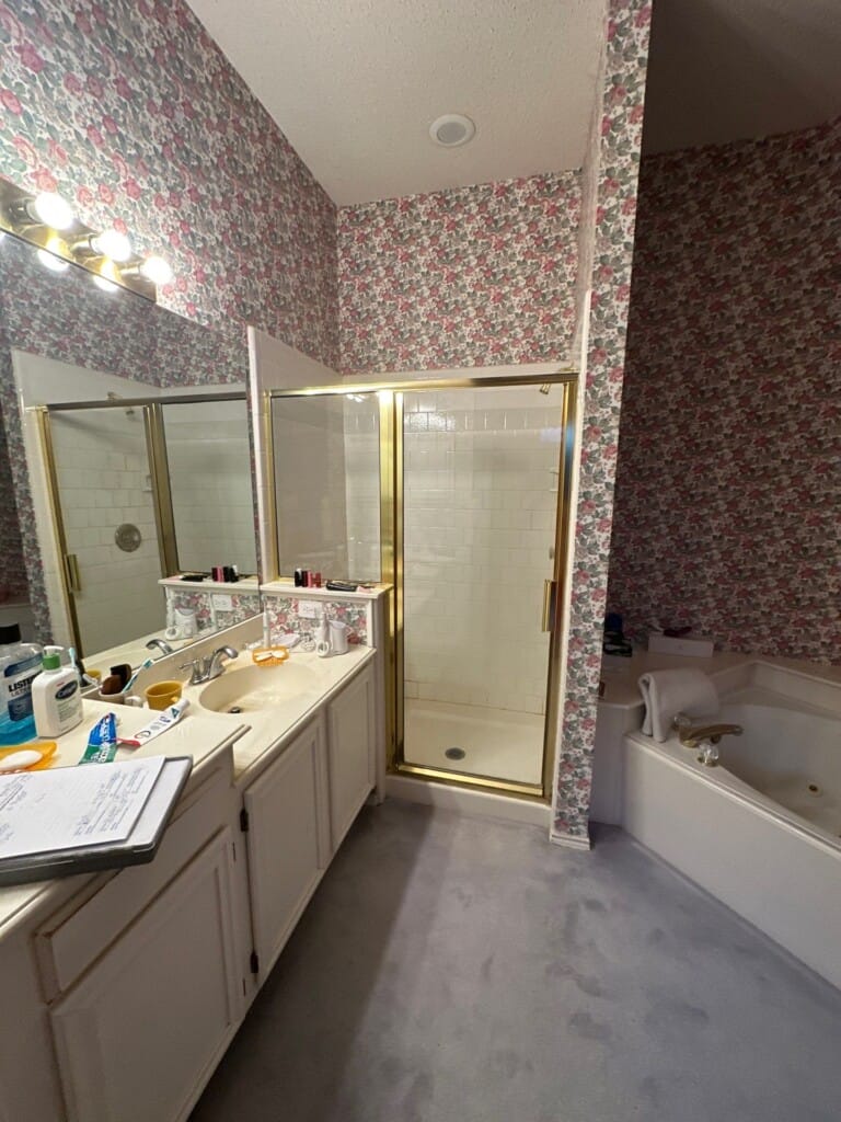 Before - Shower Remodel, Smokey Dr, Plano, TX 75025