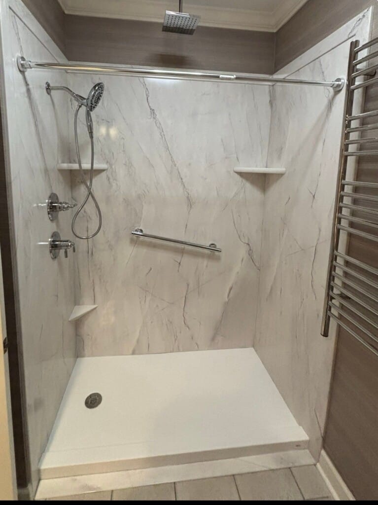 After - Tub To Shower Conversion, Tattnall St, Savannah, GA 31401