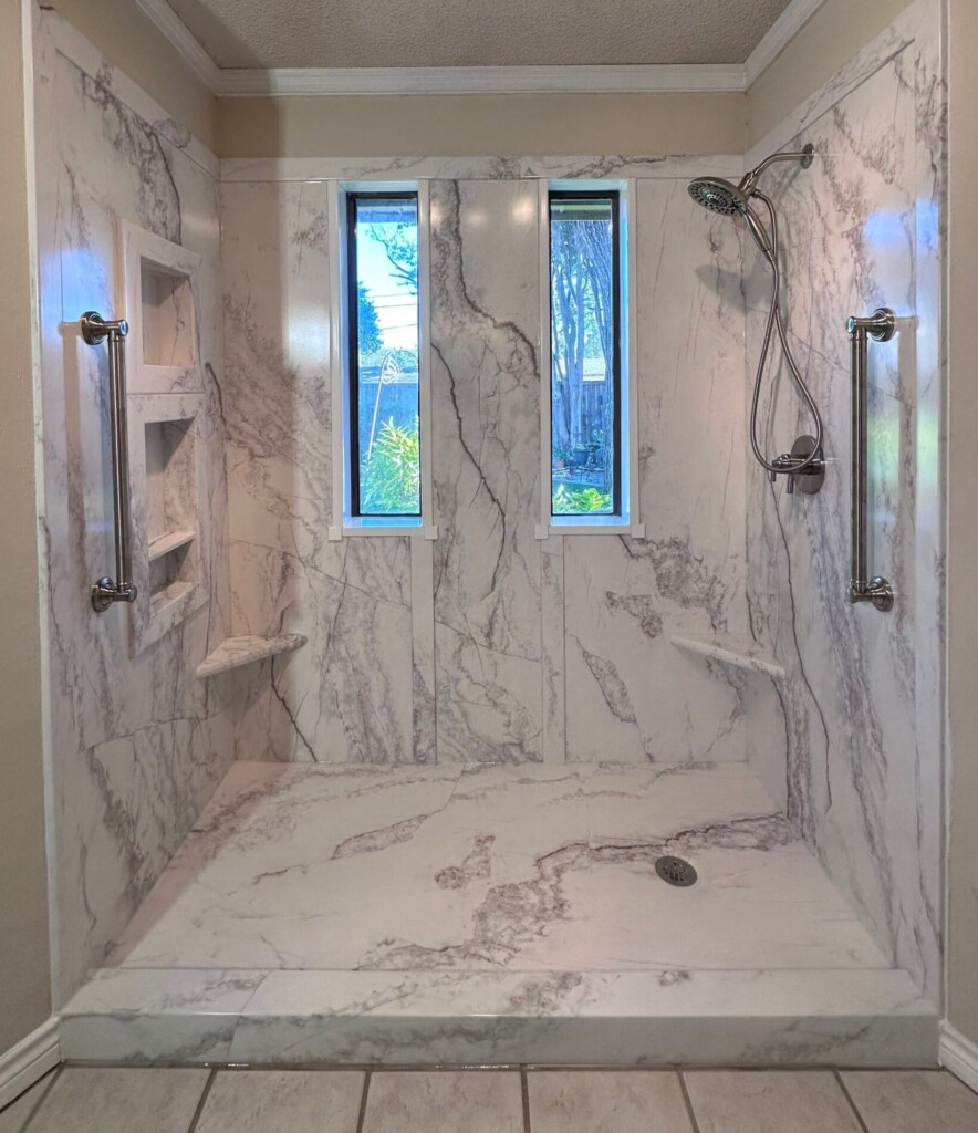 After - Tub To Shower Conversion, Ivy Dr, Mesquite, TX 75150
