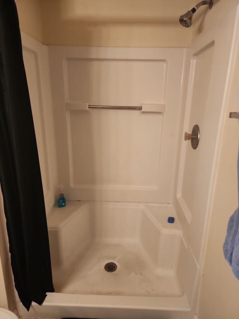 Before - Shower Remodel, Olde Mill Court, Alexandria, VA 22309