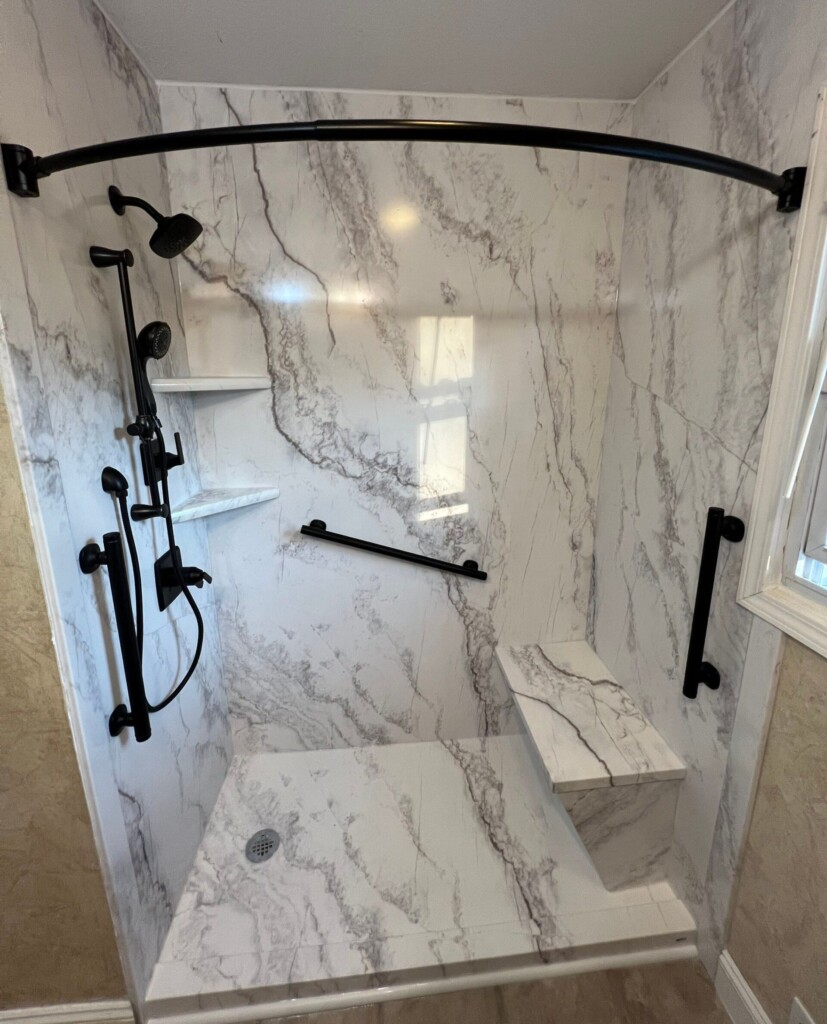 After - Tub To Shower Conversion, Edith Ave, Kansas City KS 66104