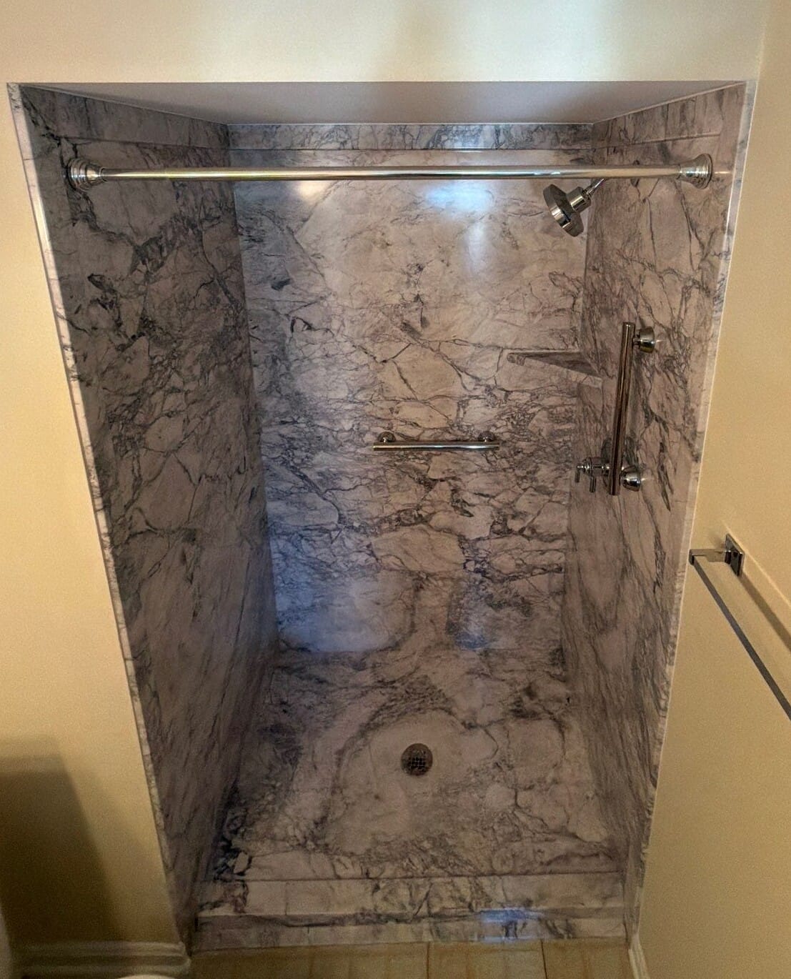 Shower Remodel, Olde Mill Court, Alexandria, VA 22309