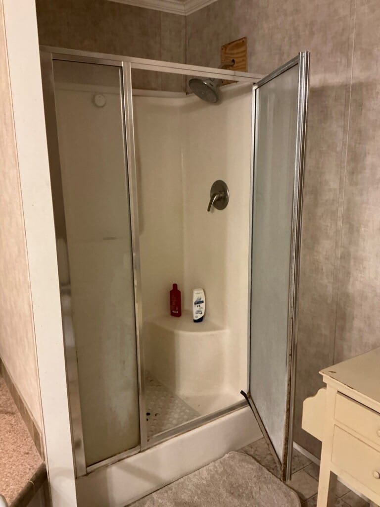 Before - Shower Remodel, Little Tar Spring Rd, Hawesville, KY 42348