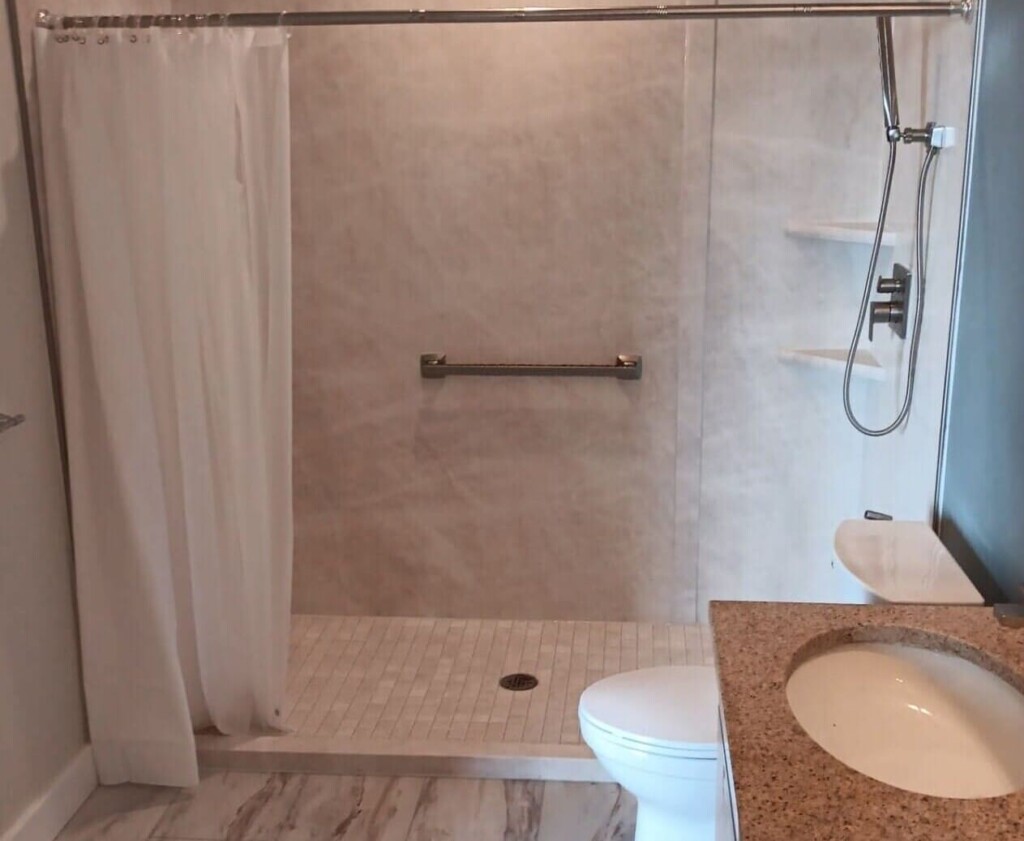 After - Tub To Shower Conversion, Acoma St, #612, Denver, Colorado 80204
