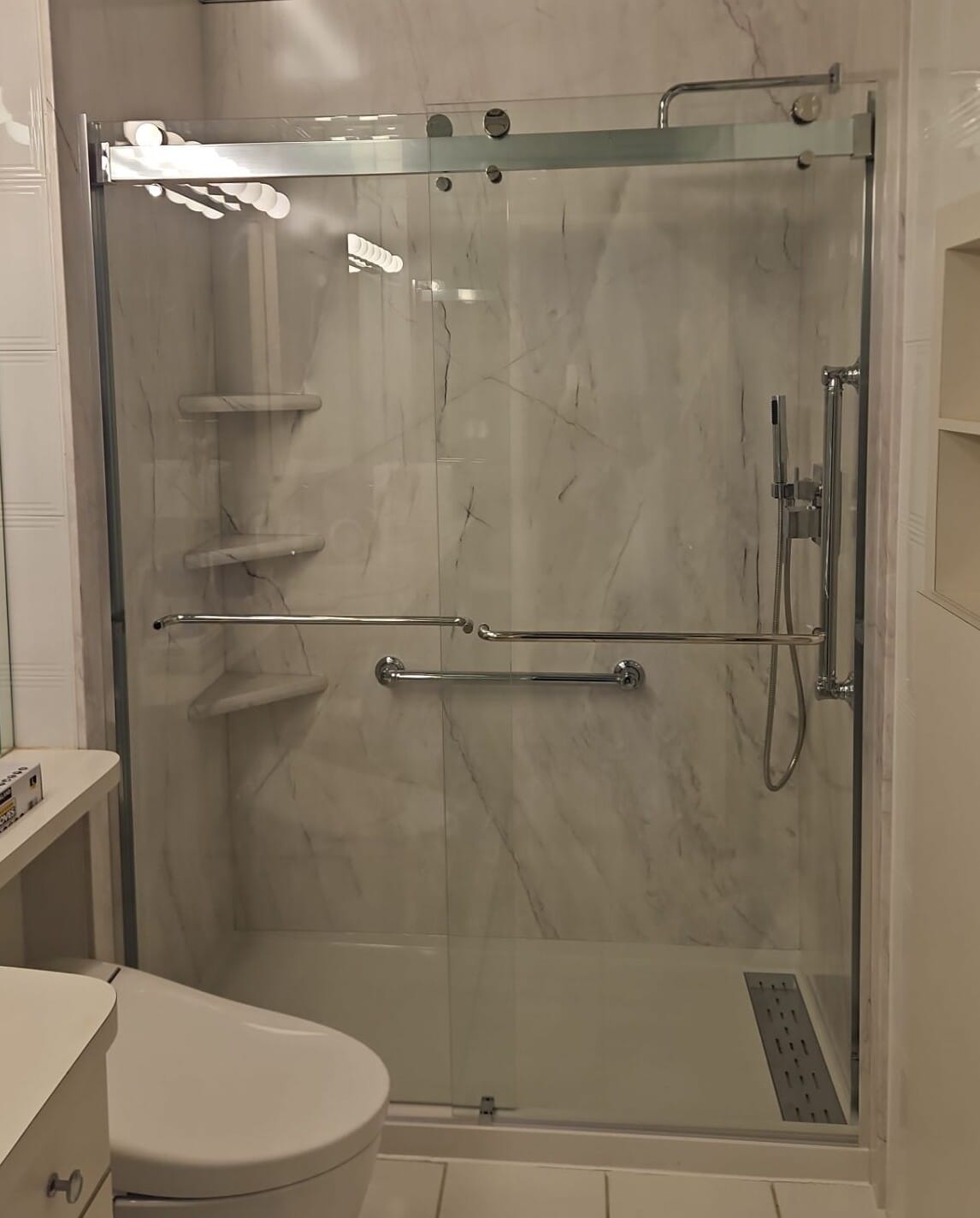 Tub To Shower Conversion, Collins Ave, Unit 4C, Miami Beach, FL 33140