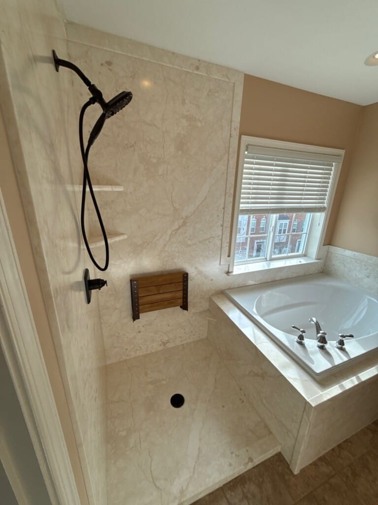 After - Bathroom Remodel, School St, Fairfax, VA 22030