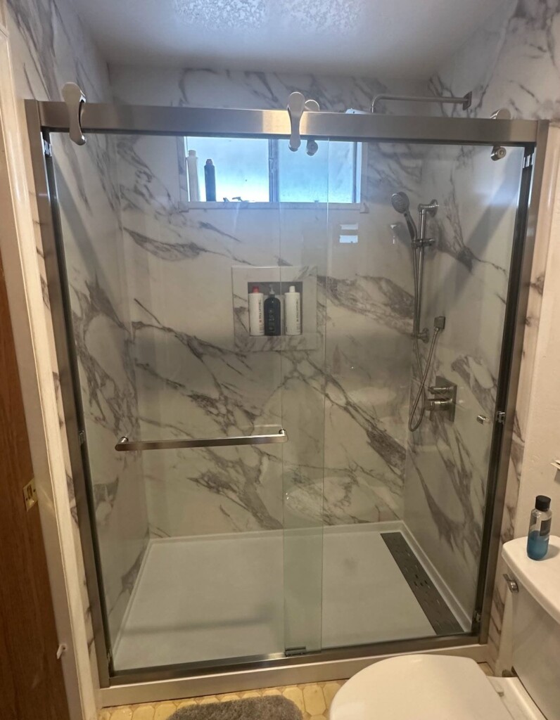 After - Tub To Shower Conversion, W Harriet Ln, Anaheim, CA 92804