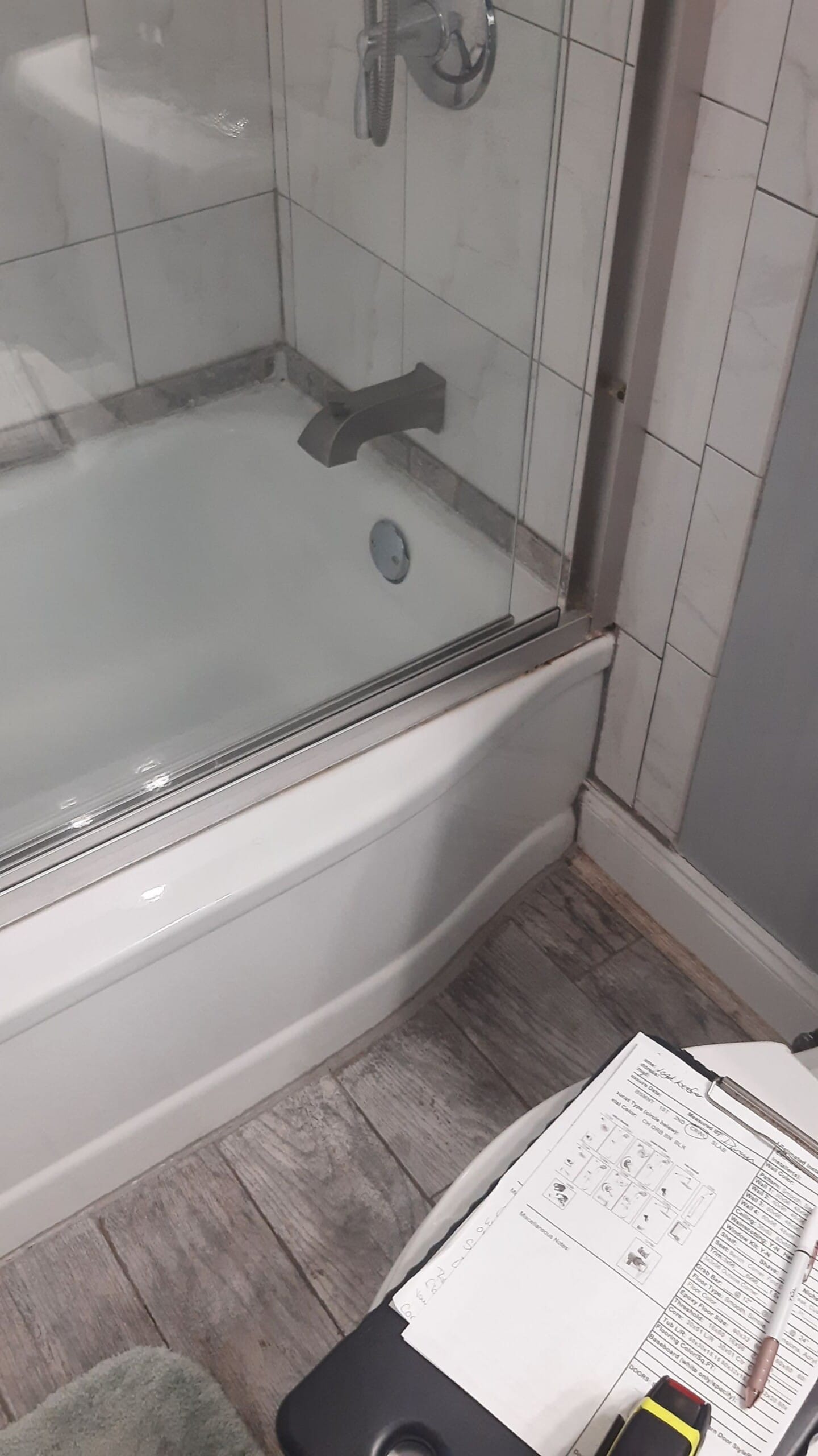 Before Bath Remodel