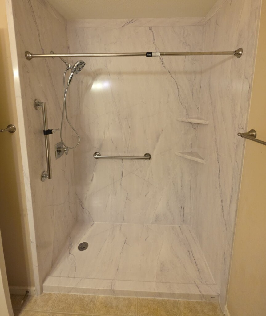 After - Tub to Shower Conversion, Crystal Rock Ct, Columbia, MO 65203