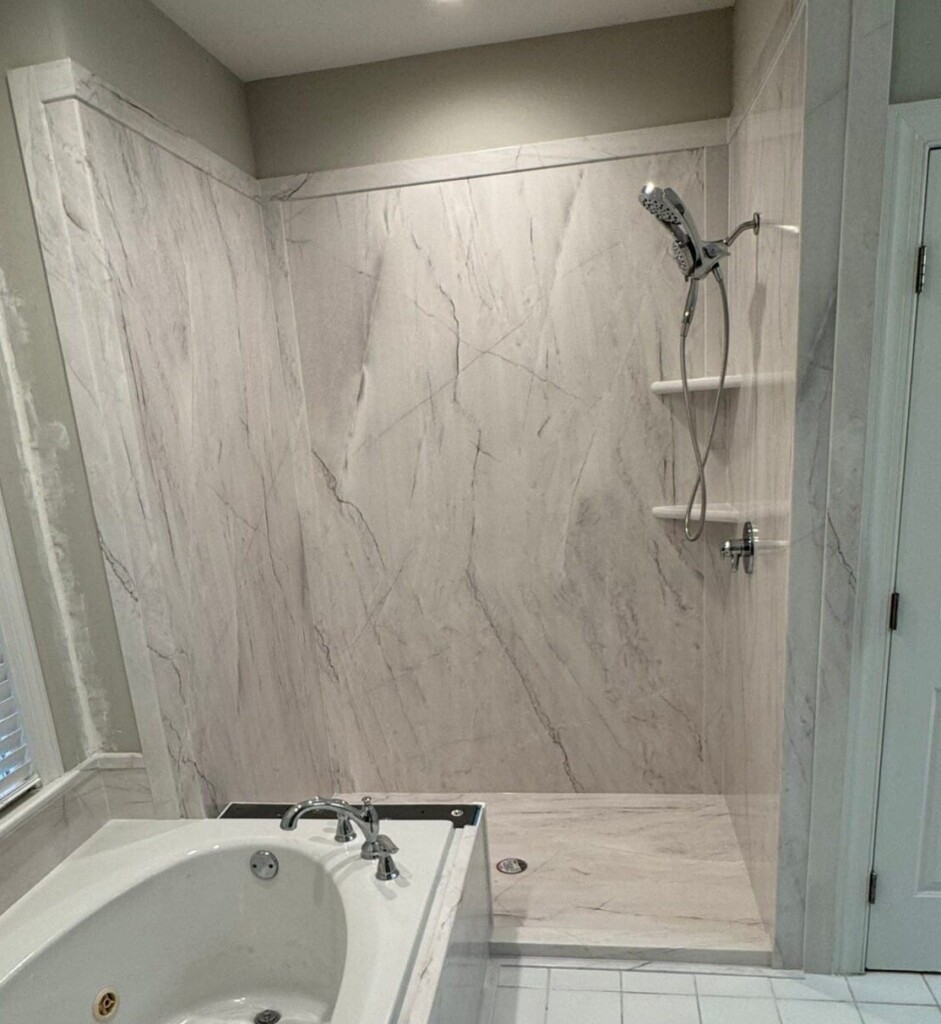 After - Shower Remodel, Glenmore Road, Cary, NC 27519