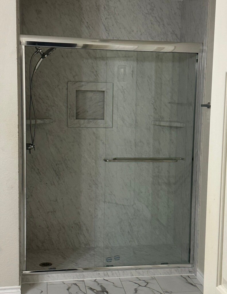 After - Tub To Shower Conversion, Kaiser Dr, Austin, TX 78748