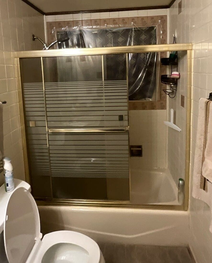 Before Bath Remodel