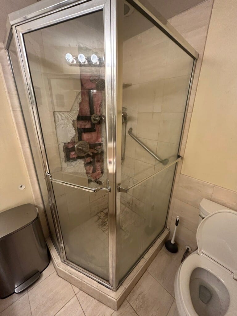 Before - Shower Remodel, Bittersweet St, Southfield, MI 48034