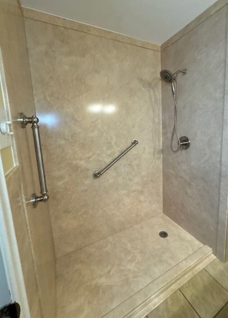 After - Tub To Shower Conversion, Solta Dr, Dallas, TX 75218