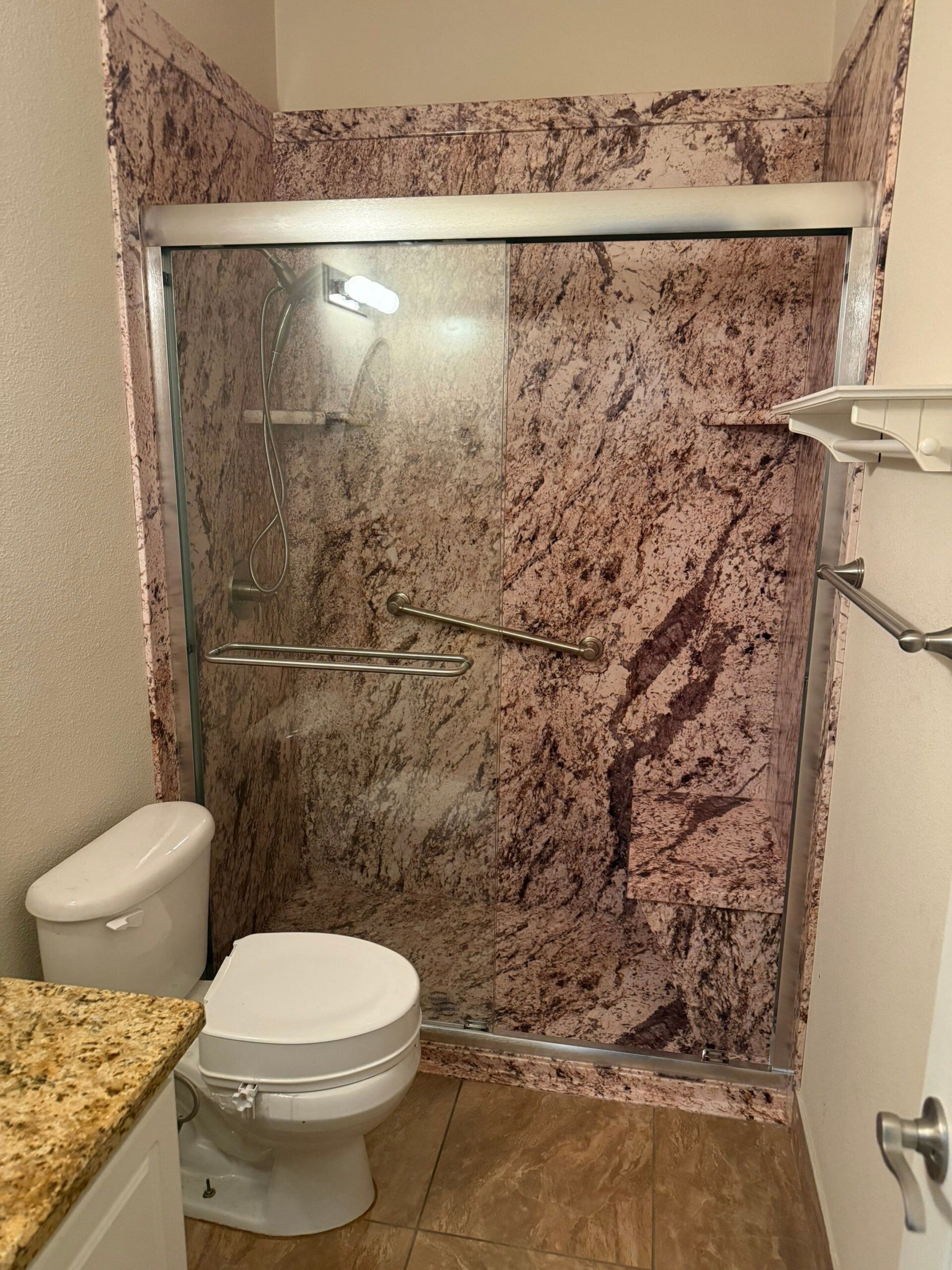 Tub To Shower Conversion, Cattle Baron Dr, Little Elm, TX 75068