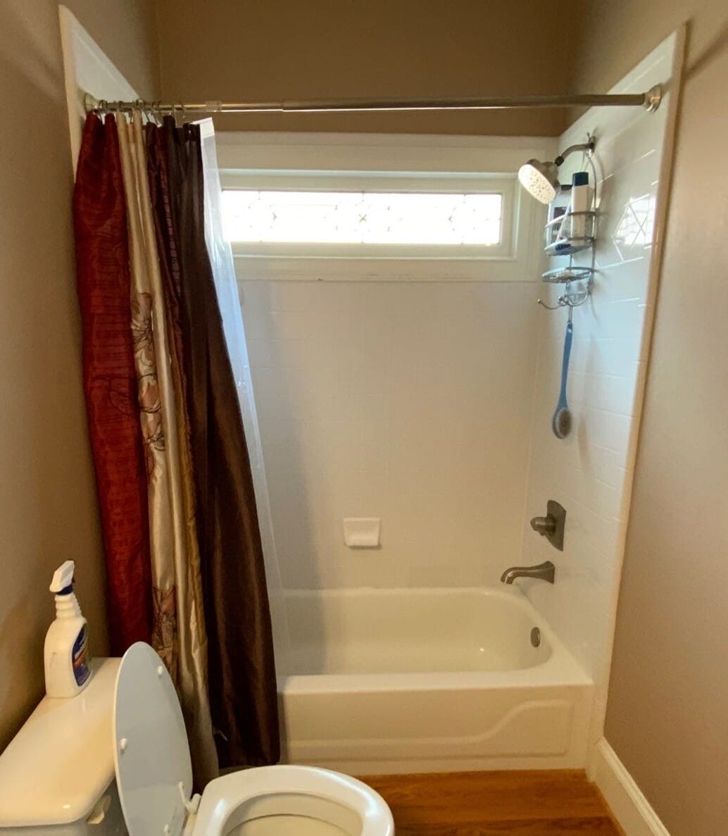 Before Bath Remodel