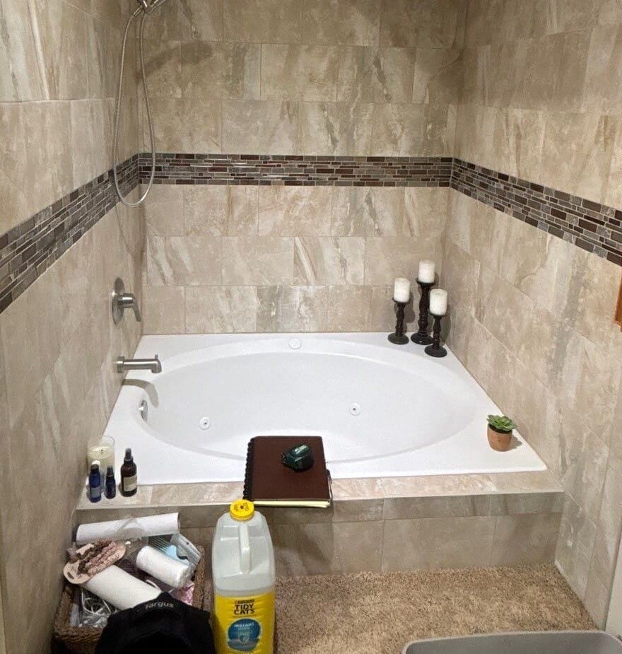 Before Bath Remodel