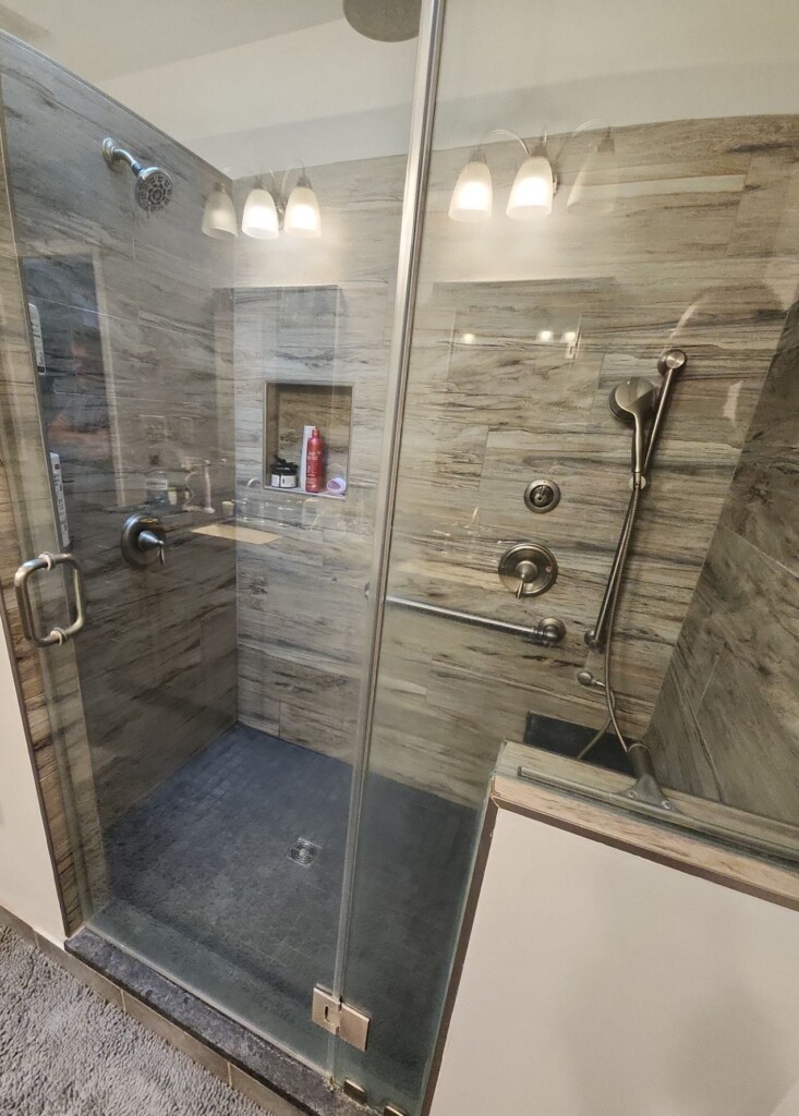 Before - Shower Remodel, Greenway Court, Manassas, VA 20112