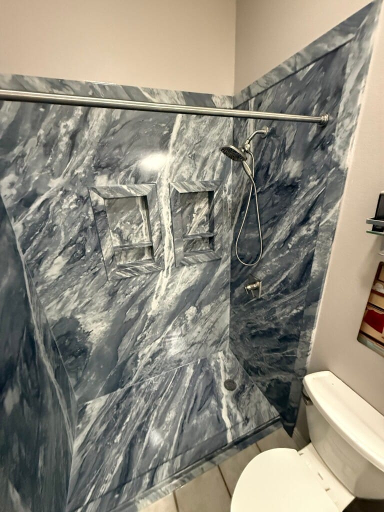 After - Tub To Shower Conversion, W Worthington Dr, Rogers, AR 72758
