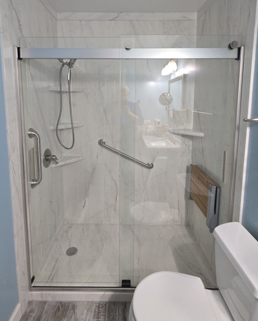 After - Tub To Shower Conversion, Wimbleton Trail, McHenry, IL 60050