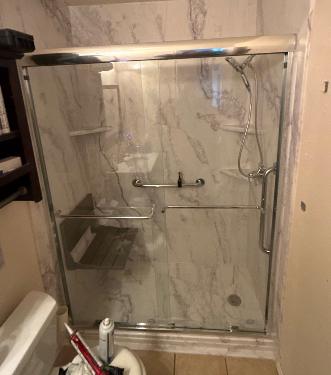 Tub To Shower Conversion, Perch Trail, Round Rock, TX 78665