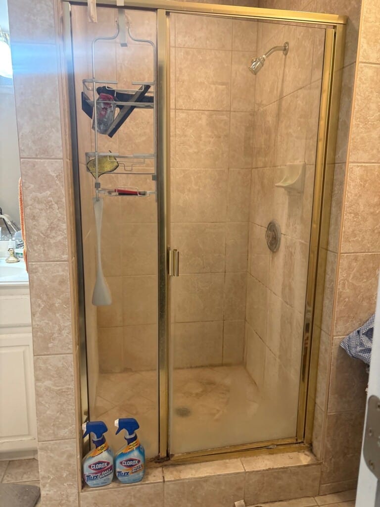 Before - Shower Remodel, Stable Glen Dr, Plano, TX 75025