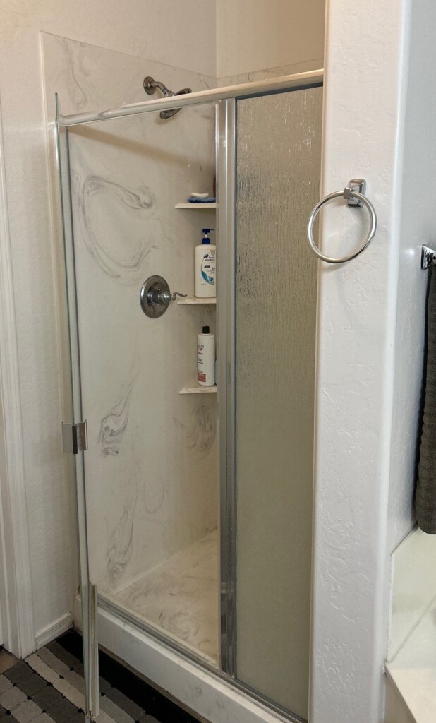 Before - Shower Remodel, E Campbell Ct, Gilbert, AZ 85234