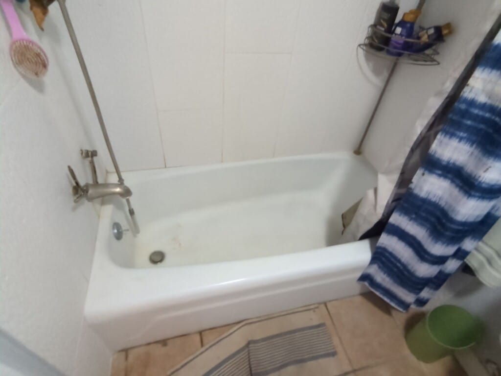 Before - Tub To Shower Conversion, West 7 Street Condo, Unit 1805, Tulsa, OK 74119