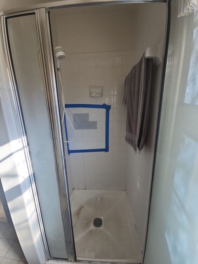 Before - Shower Remodel, Historic District, Manassas, VA 20110