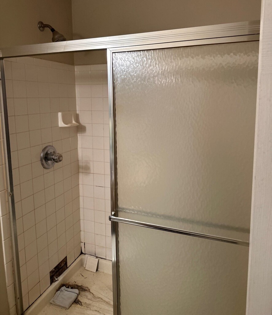 Before - Shower Remodel, Teal Briar Ln #207, Burlington, KY 41005