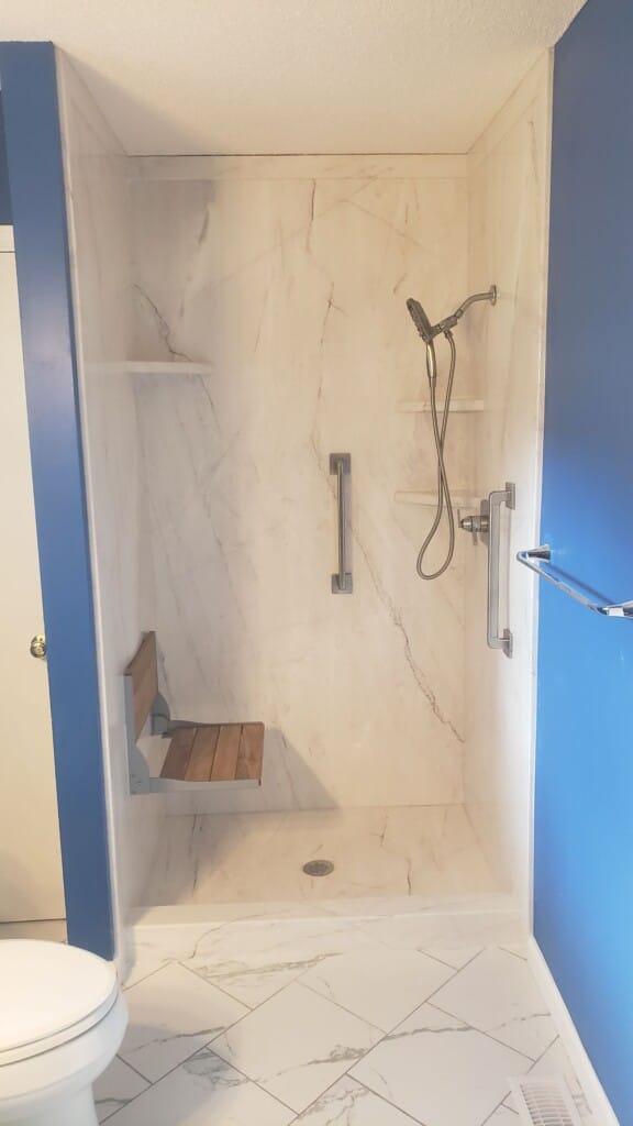 After - Shower Remodel, Greenbriar Court, Asheville , NC 28805