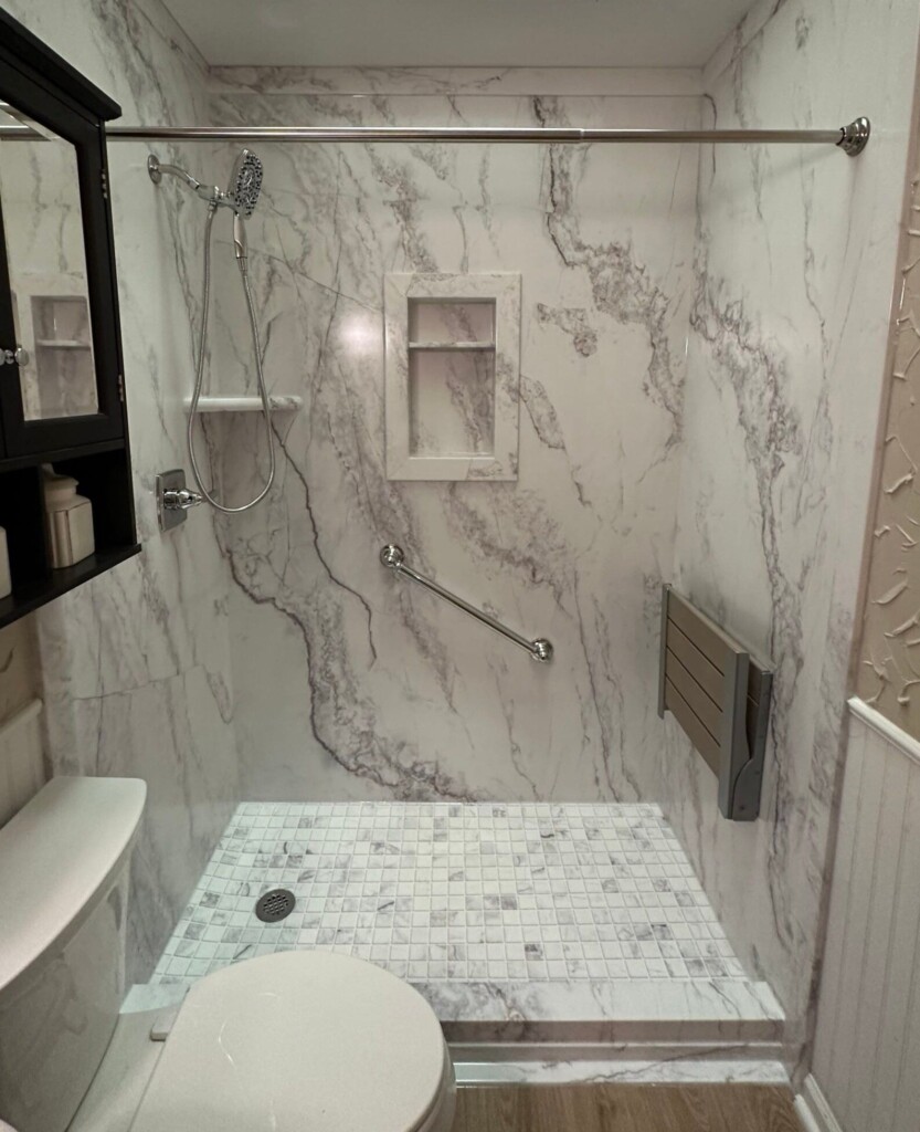 After - Tub To Shower Conversion, Lone Eagle Dr, Fort Worth, TX 76108