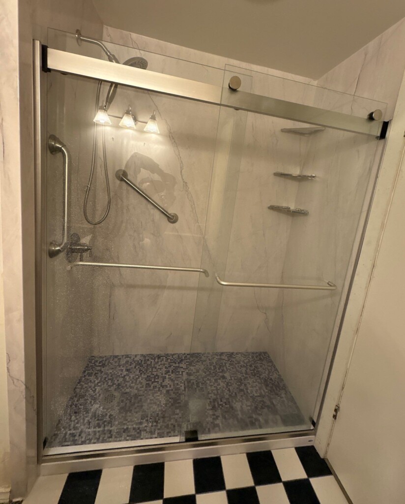 After - Tub To Shower Conversion, 165th Ave SE, Bellevue, WA 98008