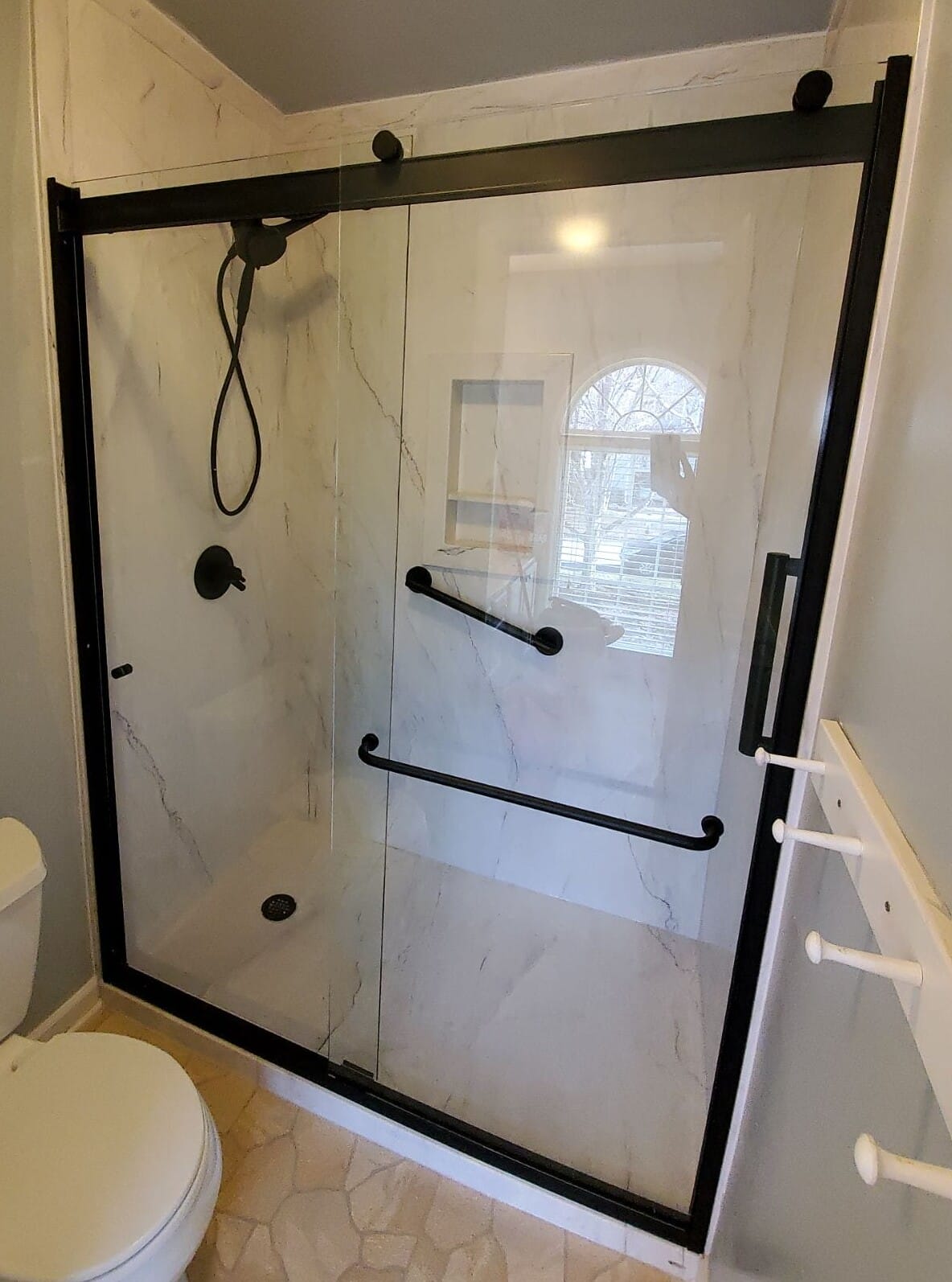 Tub To Shower Conversion, Bebington Dr, Cary, NC 27513