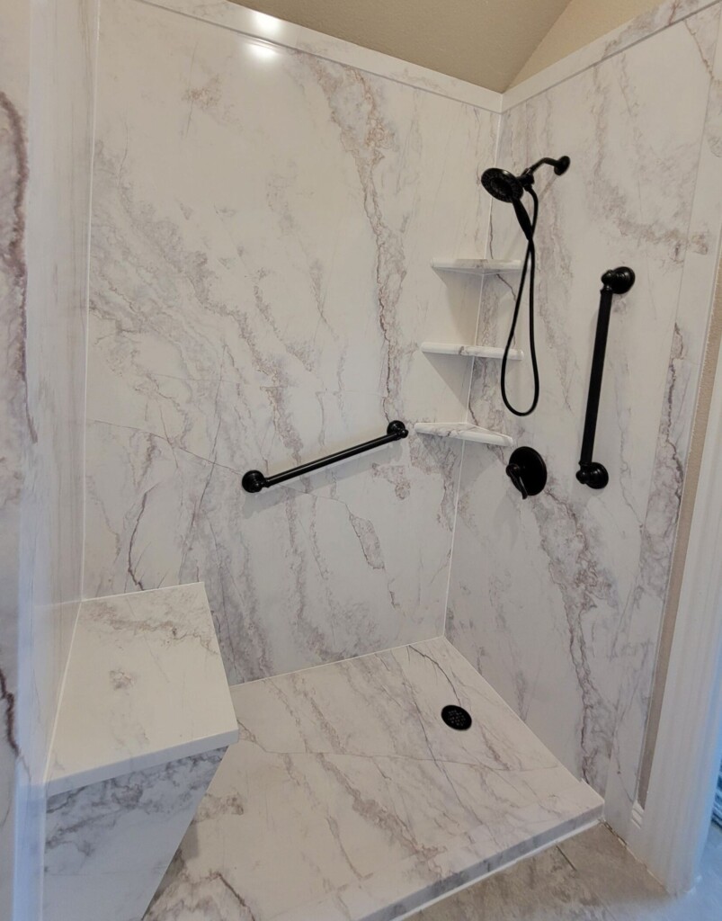 After - Tub To Shower Conversion, Royal Ct, Mansfield, TX 76063