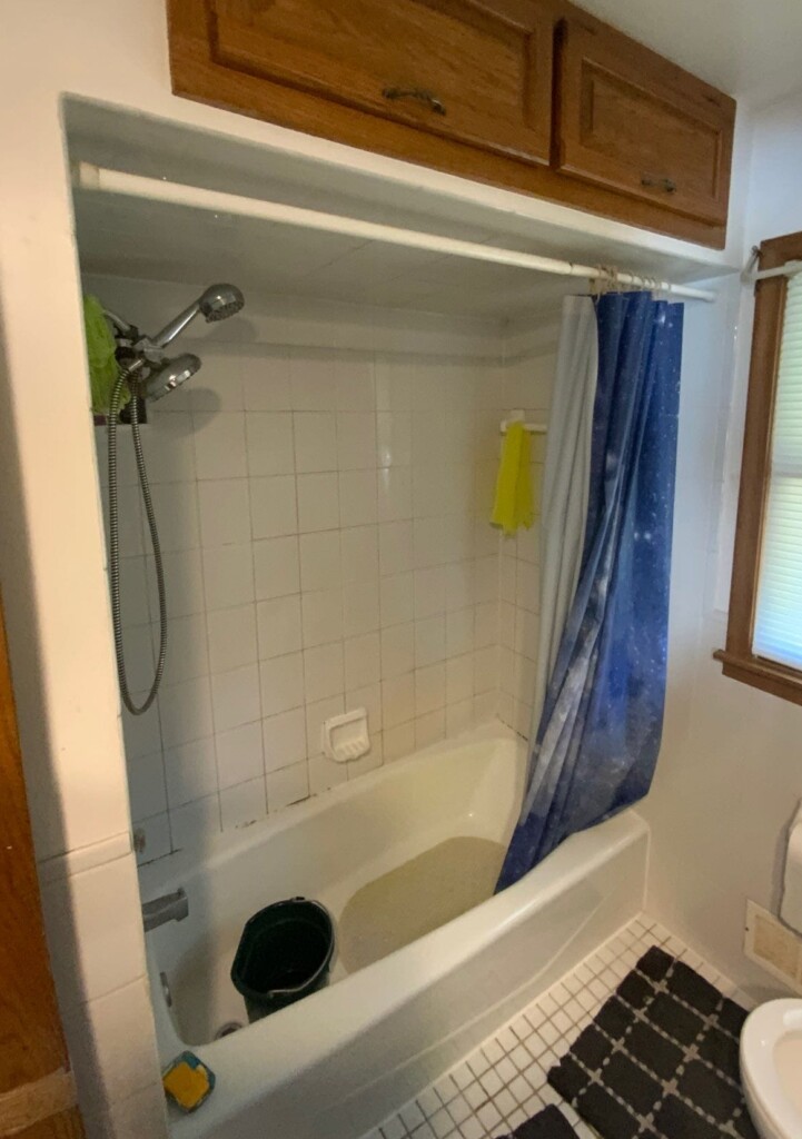 Before - Tub To Shower Conversion, Madison St NE, Minneapolis, MN 55421