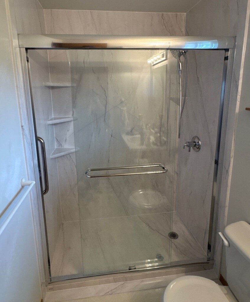 After - Tub To Shower Conversion, SE 227th St, Kent, WA 98042