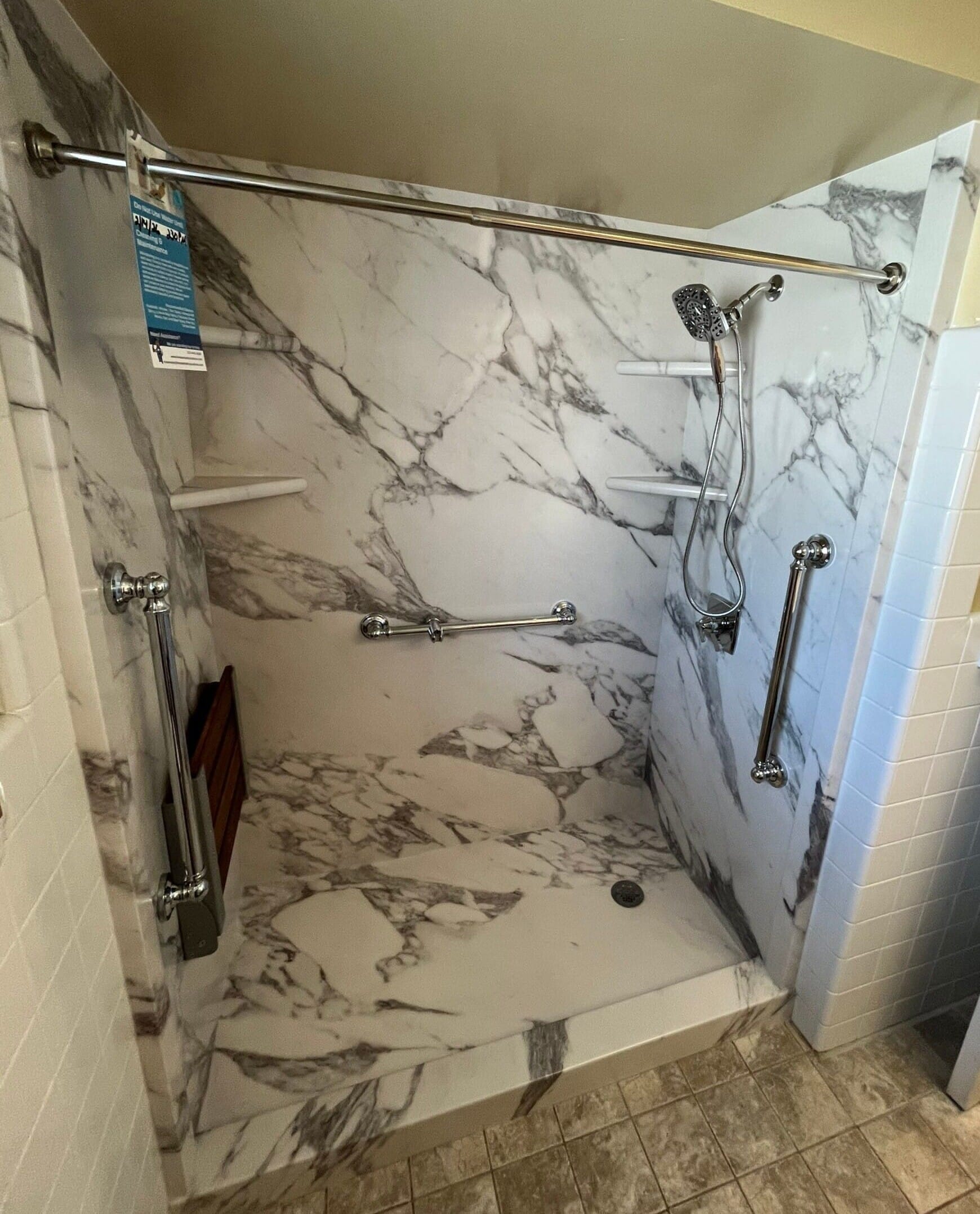 Tub To Shower Conversion, Gage Crescent, Sterling Heights, MI 48314