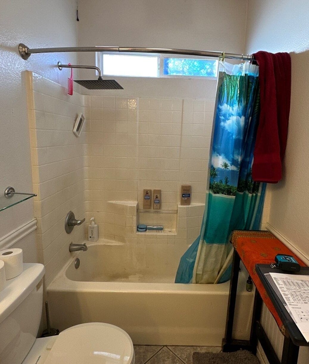 Before Bath Remodel