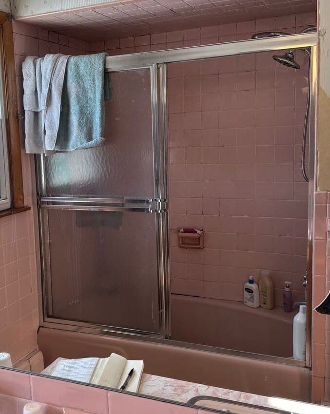 Before Bath Remodel