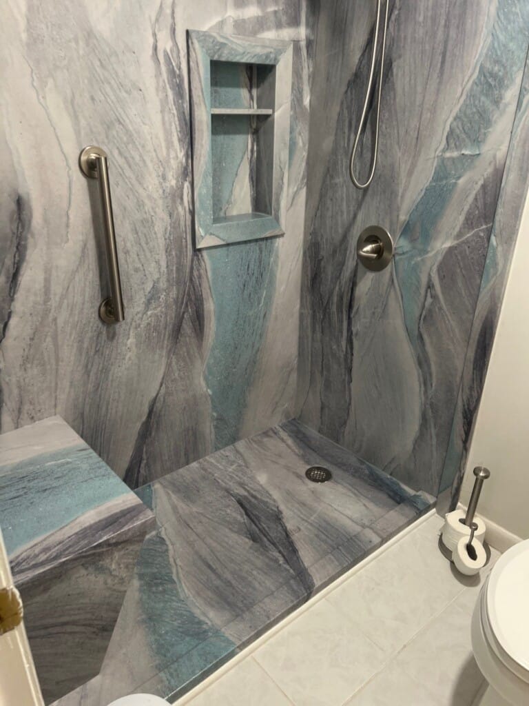 After - Tub To Shower Conversion, Shelby Dr, Asheville, NC 28803
