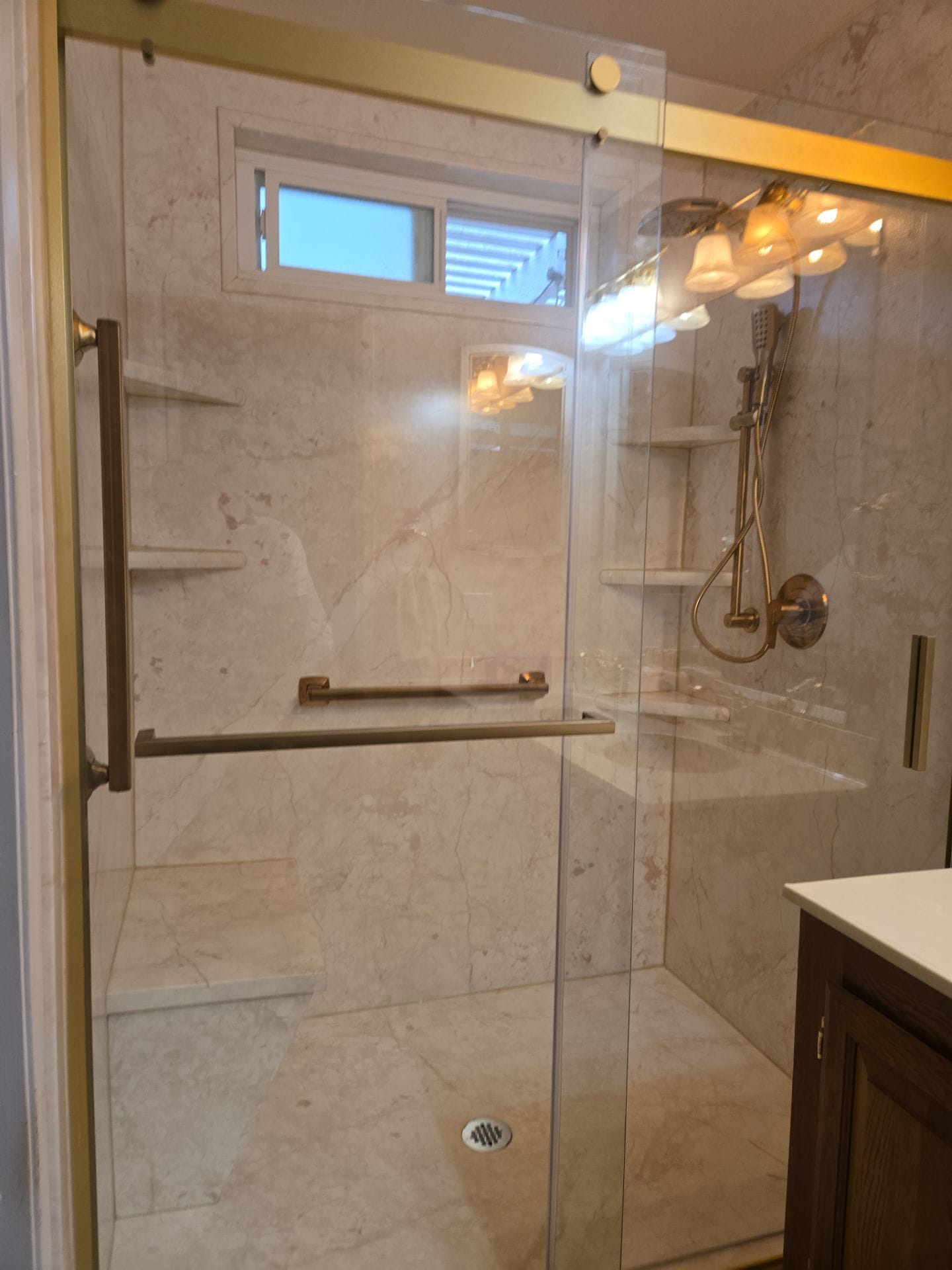 Tub To Shower Conversion, Silver Fox Ln, Vista, CA 92083