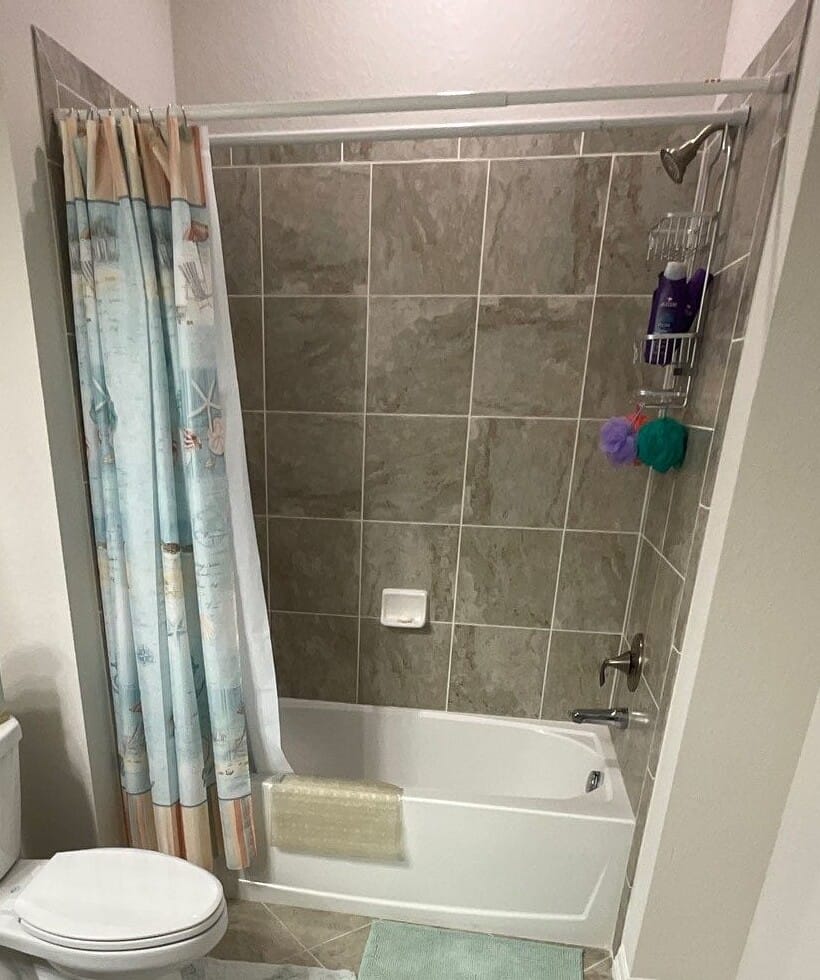 Before Bath Remodel