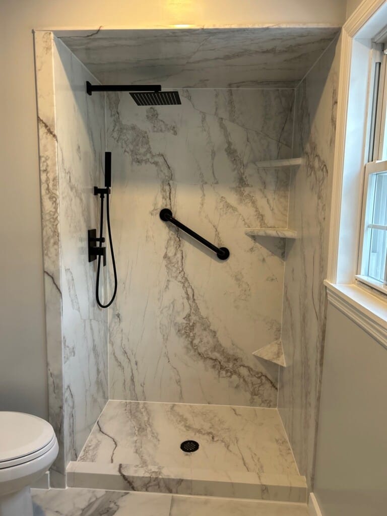 After - Shower Remodel, Pomona Avenue, Yonkers, NY 10703